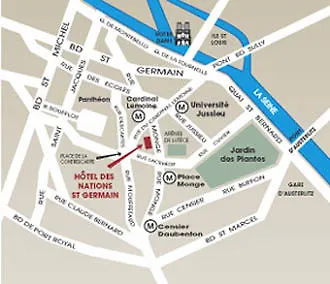 Des Nations Saint Germain Otel